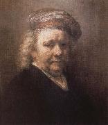 Francisco Goya Rembrandt Van Rijn,Self-Portrait USA oil painting artist